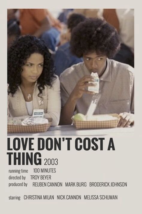 Love Don't Cost A Thing, Black Love Movies, Movie Character Posters, Movies To Watch Teenagers, Netflix Movies To Watch, Most Paused Movie Scenes, Iconic Movie Posters, Movie To Watch List, New Movies To Watch