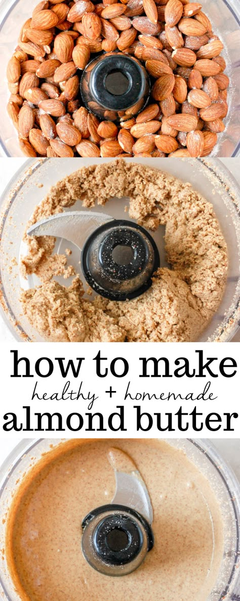 Make Almond Butter, Nut Butter Recipes, Pesto Vegan, Homemade Nut Butter, Homemade Almond Butter, Almond Butter Recipes, Whole30 Keto, Keto Vegan, Homemade Diy