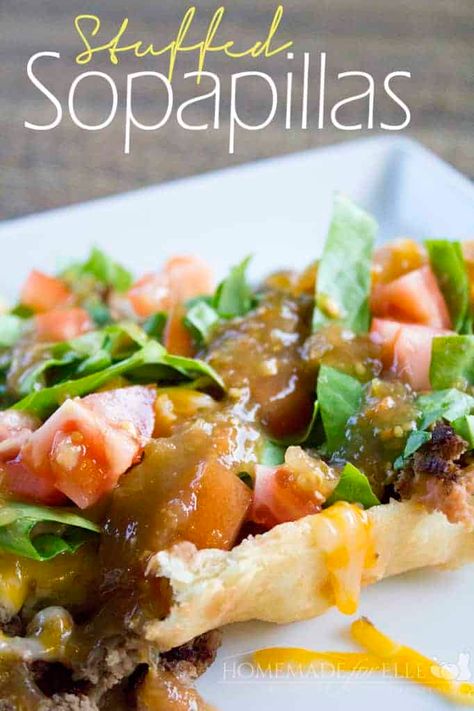 Stuffed Sopapillas, Homemade Sopapillas, Sopapilla Recipe, Fiesta Recipes, Real Food Dinner, Latin Recipes, Mexican Restaurants, Mexico Food, Foreign Food