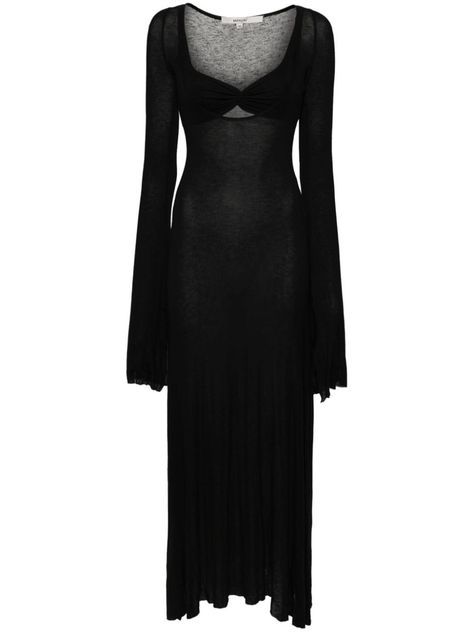 Black Goth Dress, Long Sleeve Black Maxi Dress, Black Dress With Sleeves, Black Dress Formal, Guest Attire, Goth Dress, Maxi Dress Black, Dreamy Dress, Grunge Style