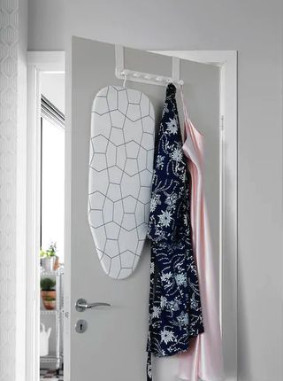 Tabletop Ironing Board, Utility Room Storage, Table Ikea, Ironing Boards, Door Rack, Recycling Facility, Storage Places, Laundry Room Storage, Ironing Board