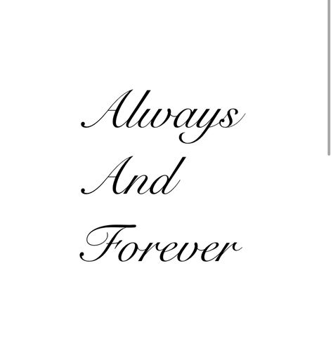 Always Forever Tattoo, Spiritual Family, Forever Tattoo, Petite Tattoos, Always Forever, Minimal Tattoo, Love Tattoos, Always And Forever, Love Notes