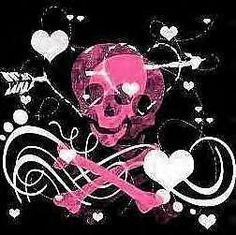 Pink, Black, White skull & cross bone wallpaper Timmy Turner, Y2k Icons, Pink Grunge, Arte Peculiar, Goth Wallpaper, Emo Wallpaper, Y2k Wallpaper, Pink Y2k, Skull Wallpaper