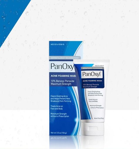 PanOxyl Acne Foaming Wash 10% Benzoyl Peroxide 5.5 oz (156 g). $33.50 #kapsbinternational #freeshipping #australia #skincare #skincareproducts Panoxyl Acne Foaming Wash, Benzoyl Peroxide, Dermatologist Recommended, How To Treat Acne, Face And Body, Skin Care, Acne, Australia, Bts