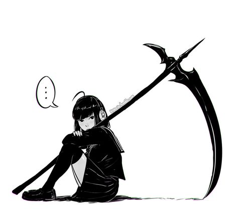 Girl With Scythe, Scythe Poses, Anime Scythe, Base Girl, Best Drawing Ideas, Best Drawing, Anime Base, Fantasy Images, Character Poses