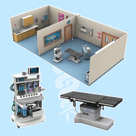 Operation Theatre Design, Hospital Model, Operation Theatre, Operating Theatre, Operating Model, Theatre Design, Reception Area, Reception Areas, Builder Website