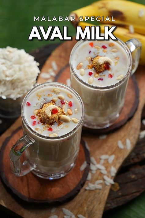 Avil Milk, Milkshake Recipe Easy, Banana Shake, Summer Coolers, Milk And Sugar, Banana Milk, Cashew Milk, Milkshake Recipes, Milk Recipes