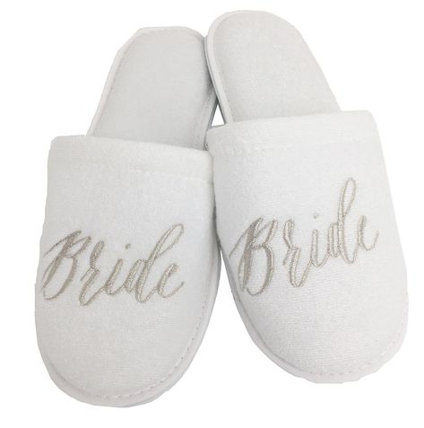 Personalized Slippers Wedding Slippers  Medium W68 Bride ** Details can be found by clicking on the image.-It is an affiliate link to Amazon. #WeddingShoes Personalized Slippers, Bride Slippers, Wedding Slippers, Cute Slippers, Winter Slippers, Fashion Slippers, Maid Of Honour Gifts, Slippers Cozy, Gifts For Your Mom