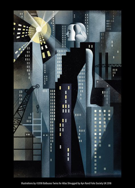 Art Deco City Illustration, Precisionism Art, Paper Arch, Didot Font, Art Deco City, Italian Futurism, Dark Deco, Futurism Art, Atlas Shrugged