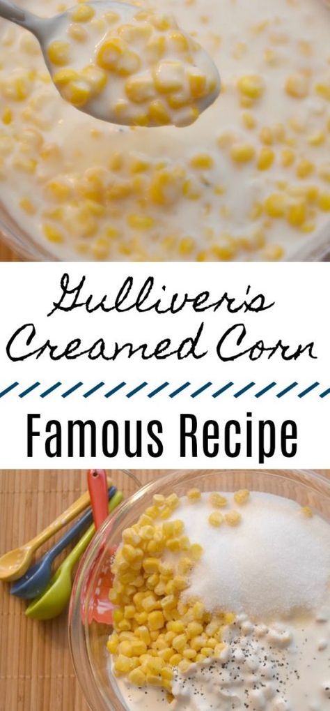 Easy Creamed Corn, Sweet Cream Corn, Homemade Cream Corn, Corn Recipes Side Dishes, Corn Side Dish, Creamed Corn Recipes, Cream Corn, Freezer Recipes, Corn Recipe