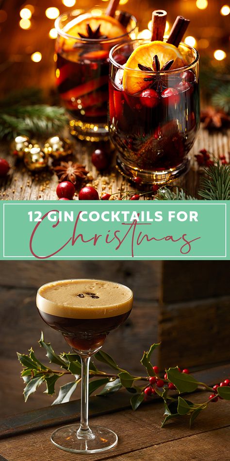 Christmas Tree Cocktail Holiday Drinks, Best Gin Cocktails Recipe, Christmas Gin Drinks Cocktail Recipes, Christmas Cocktail With Gin, Festive Gin Cocktails, Gin Cocktails Winter, Gin Cocktails Christmas, Christmas Gin Cocktails Recipes, Gin Christmas Drinks