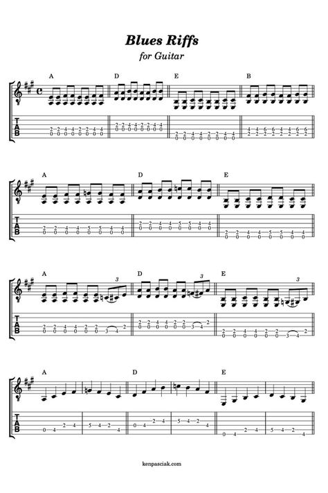 Classical Guitar Sheet Music, Guitar Chords And Scales, Bass Guitar Chords, Guitar Tabs Acoustic, Learn Guitar Songs, Guitar Tabs For Beginners, Blues Guitar Lessons, Basic Guitar Lessons, Music Theory Guitar