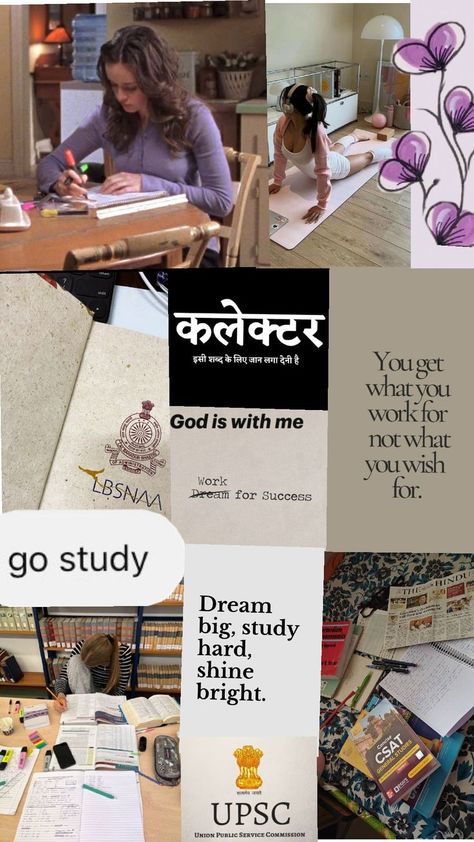 2025 is gonna be my year Upsc Vision Board Ideas, Academic Vision Board, Ias Upsc Wallpapers, Vision Board Book, Vision Board Planner, Studying Aesthetic, College Motivation, Fiction Books Worth Reading, College Quotes