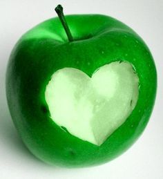 Heart In Nature, Yoga Studio Design, I Love Heart, Beating Heart, Simple Green, Happy Heart, Heart Art, Happy Colors, White Heart