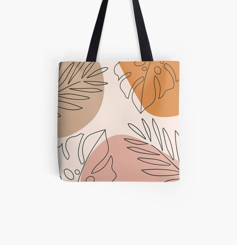 Painting On Canvas Bag, Printed Bags Design, Custom Bag Painting, Tote Bag Decorating Ideas, Minimalist Tote Bag Design, Paint Tote Bag Ideas, Bag Print Design, Tote Bag Design Ideas, Handpainted Tote Bags