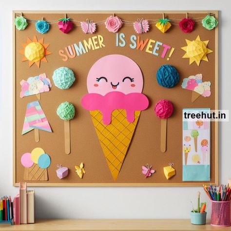 20 Summer Bulletin Board Ideas, June Bulletin Board Ideas August Board Ideas, Summer School Bulletin Boards, August Bulletin Board Ideas For Daycare, 3d Bulletin Board Ideas, Summer Classroom Decorations, Summer Bulletin Boards For Daycare, June Bulletin Board Ideas, August Bulletin Board Ideas, June Bulletin Board