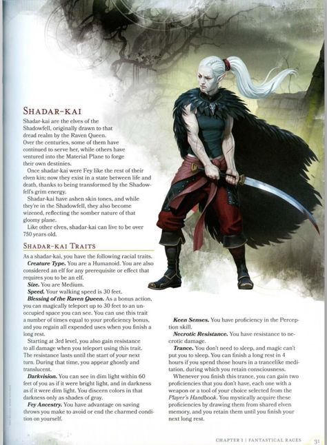 The Raven Queen Dnd, D&d Changeling, Shadowfell Dnd, Dnd Shadar Kai, Dnd 5e Monsters, Raven Queen Dnd, The Raven Queen, Shadar Kai, 5e Monsters