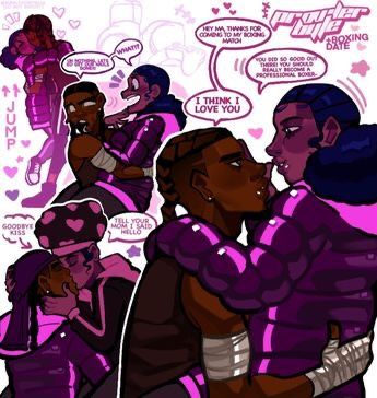 Spiderverse Prowler Miles, Prowler X Byte, Miles X Byte, Miles 42 X Spider Byte, Spider Byte Comic, Spider Byte Spiderverse Fanart, Miles Morales X Margo, Undercut Afro Natural Hair, Spider Byte X Miles 42