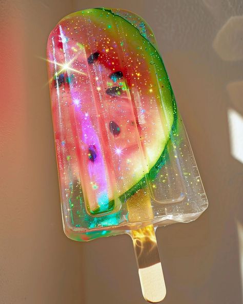 feed me popsicles and tell me I'm pretty 🩷 #Popcicle #Popcicles #IridescentPopcicle #IridescentAIArt #IridescentArt #ConceptArt #Iridescent #Glitter #GlitterArt #GlitterPopcicle #MondayMood #SummerVibe #FruitLover #FruitArt Popsicles Aesthetic, Cute Meals, Cute Popsicle, Bento Lunchbox, Jelly Wallpaper, Iphone Wallpaper Landscape, Rainbow Candy, Cute Food Art, Diy Gifts For Kids