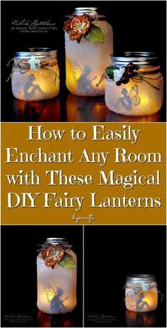 How to Easily Enchant Any Room with These Magical DIY Fairy Lanterns {Easy Tutorial} My daughter's birthday is coming up, and I was trying to think of something really cool that I could make her as a special gift. She's really into fantasy stuff like fairies and unicorns, so I was looking for a fantasy-themed art project that would look cool in her room. I ended up finding the perfect project for creating stunning DIY fairy lanterns. I can't wait to make one of these for her. #diy #cute #decor Fairy Realm, Fairy Lantern, Fairy Lanterns, Daughter's Birthday, Fairy Jars, Fantasy Stuff, Fairy Crafts, Diy Fairy, Crafts To Make And Sell