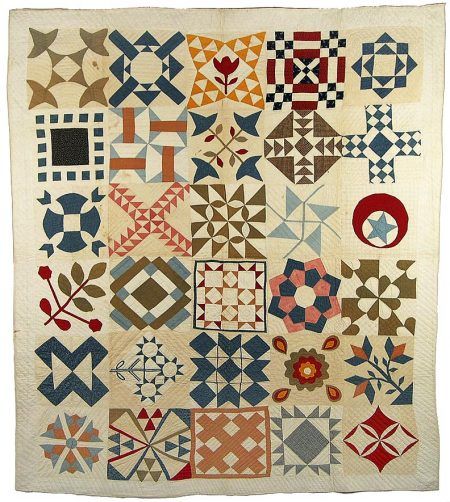 Album Quilt - 1868-1880 Historical Quilts, Album Quilt, Quilt Sampler, Baltimore Album Quilt, Vintage Quilts Antiques, Antique Samplers, Sampler Quilts, Quilting Inspiration, Sampler Quilt