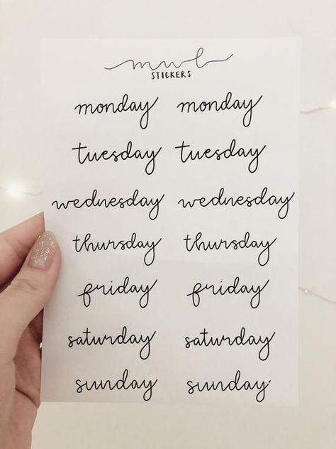 Bullet Journal Minimalist, Bullet Journal Supplies, Hand Lettering Worksheet, Bullet Journal Font, Digital Bullet Journal, Bullet Journal Cover Ideas, Journal Fonts, Week Planner, Bullet Journal Mood