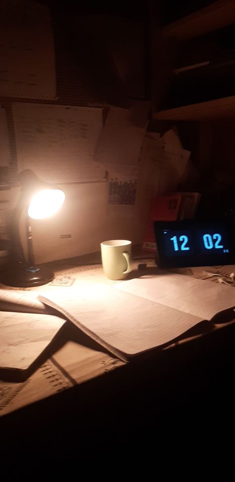 Asthetic night study pic Asthetic Studying Pics, Study Asthetic Pics, Upsc Study Table, Asthetic Nights, Night Study Aesthetic, Study Pic, Upsc Study, H Letter Images, Dream Studies