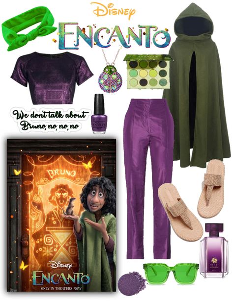 Bruno from Encanto Outfit | ShopLook Mirabel Encanto Costume Diy, Encanto Outfits, Encanto Disneybound, Encanto Costumes, Bruno From Encanto, Disney Trip Planner, Encanto Costume, Outfit Core, Bounding Outfits