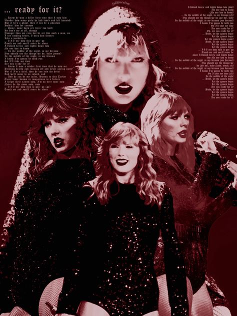 Ready For It Aesthetic Taylor Swift, Ready For It Taylor Swift Aesthetic, Ready For It Aesthetic, Reputation Poster, Singer Posters, Folklore Book, Shuffle Wallpaper, Taylor Swift Collage, Reputation Aesthetic