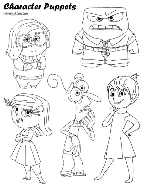 Inside Out Coloring, Inside Out Coloring Pages, Emotions Preschool, Inside Out Emotions, Inside Out Characters, Emotions Activities, Disney Inside Out, Coloring Page Ideas, Disney Coloring Pages