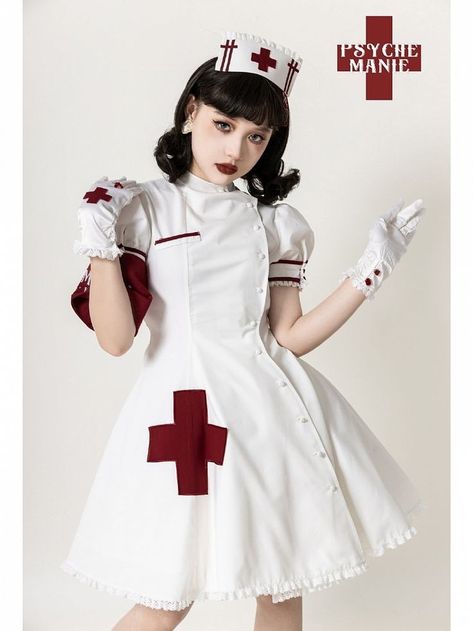 Nurse Style, Nurse Halloween Costume, Out Of Service, Unicorn Tears, Nursing Fashion, Nurse Costume, Cute Nurse, Nursing Clothes, Costume Outfits