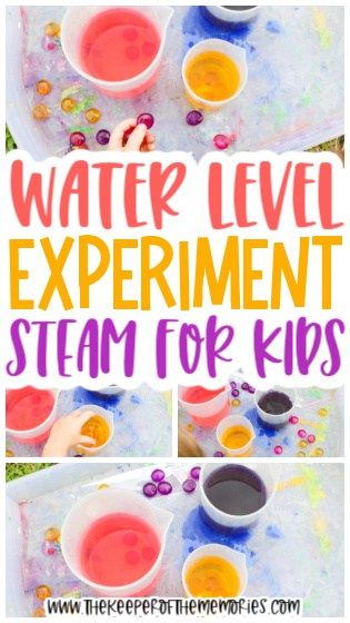 Explore measurement with your preschoolers using this Water Experiment for Kids. This water sensory play activity is so versatile and can be added to just about any preschool theme. You're definitely not going to want to miss it! #preschool #water #sensory #STEAM #science Water Preschool Theme, Nature Provocations, Preschool Monthly Themes, Water Experiments For Kids, Steam Kids, Ocean Theme Preschool, Fall Lesson Plans, Steam Activity, Water Experiments