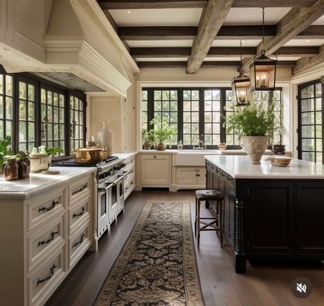 Modern Farmhouse Kitchen Ideas, Traditional Farmhouse Kitchen, Sarah Robertson, Tudor Homes, Tudor Kitchen, Farmhouse Kitchen Ideas, Dream Kitchens Design, Tudor House, Kitchen Inspiration Design