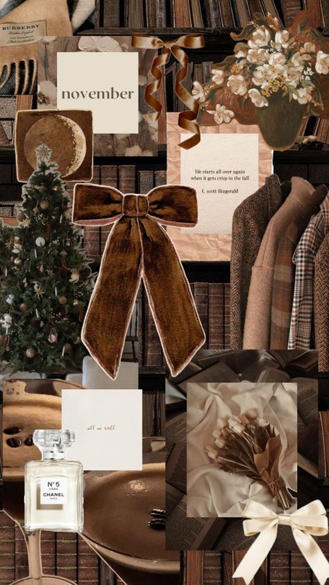 brown aesthetic Vision Board Ideas Brown Aesthetic, Italian Mood Board, Brown Vibes Aesthetic, Brown Collage Aesthetic Wallpaper, Brown Wallpaper Aesthetic Vintage, Light Brown Aesthetic Wallpaper, Christmas Brown Aesthetic, 2025 Prep, Aesthetic Brown Wallpaper