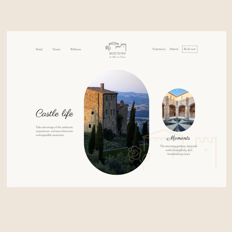 Luxury experience with our new web design for boutique hotel Mosteiro de Flor de Rosa 📲 🚀 Have a website idea? Let’s bring it to life together!  Send DM #branddesign #webdesigner #uidesign #userexperience #visualidentity #hotel #website #adaptivedesign Luxury Web Design, Luxury Website, Website Design Inspiration Layout, Adaptive Design, Luxury Real Estate Agent, News Web Design, Instagram Luxury, Luxury Experience, Hotel Website