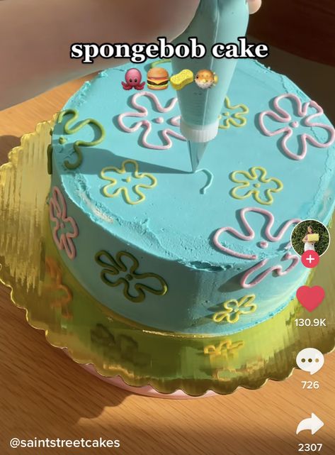 Spongebob Birthday Party Cake, Spongebob Smash Cake, 24 25 Spongebob Cake, Spongebob Birthday Party 25 Cake, Spongebob Cake Pops, Spongebob Desserts, Spongebob Birthday Food, Diy Spongebob Cake, What’s Funnier Than Cake