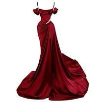 Red Long Prom Dresses, Aesthetic Wedding Dress, Satin Dresses Casual, Sparkly Wedding Dress, Dress Straps, Burgundy Dresses, Prom Dresses 2024, Sparkly Wedding, Mother Wedding Dress