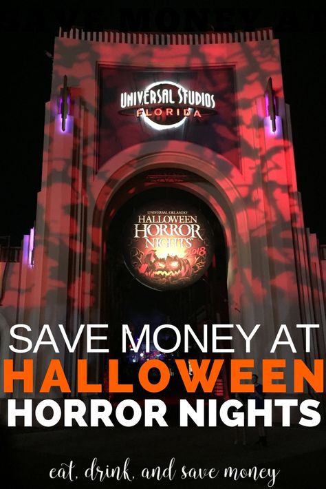 How to save money at Halloween Horror Nights in Universal Studios Orlando. #HHN #halloweenhorrornights #familytravel #wegrowretreat2018 #universal #readyforuniversal Hhn Universal Orlando Outfit, Universal Hhn Outfit Ideas, Halloween Horror Nights Outfit Ideas, Horror Nights Universal Outfit, Hhn Outfit Ideas, Universal Studios Halloween Horror Night, Hhn Icons, Hollywood Horror Nights, Halloween Horror Nights Outfit