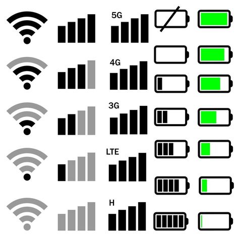 Strength Illustration, Sustainability Poster, Phone Symbol, Battery Tattoo, Social Sustainability, Ktm Bike, Car Hub, Battery Icon, No Signal