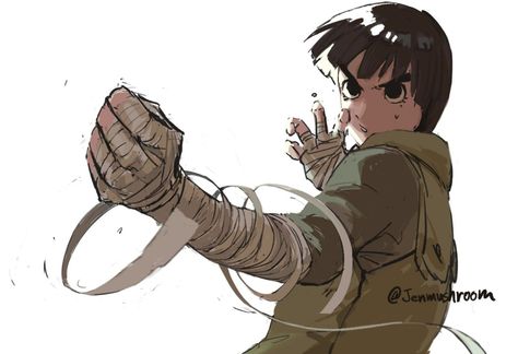 Rock Lee Naruto, Lee Naruto, Naruto Sd, Poses Manga, Manga Fanart, Arte Ninja, Comics Logo, Naruto Uzumaki Art, Rock Lee