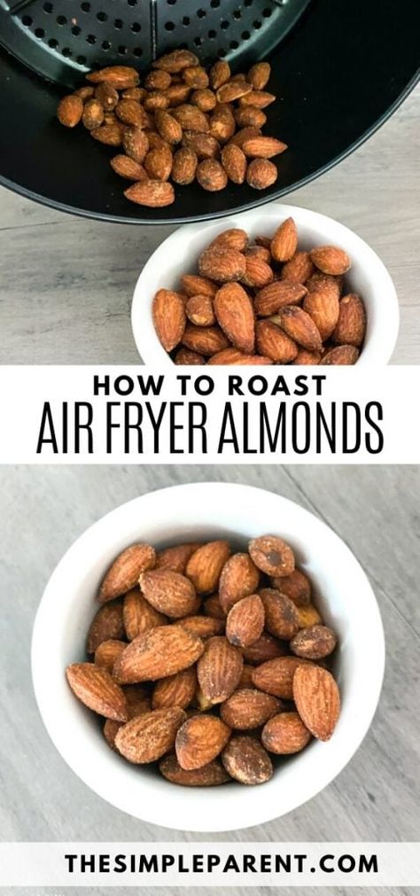 Roasting Almonds, Roasted Almonds Recipe, Almonds Roasted, Air Fryer Recipes Low Carb, Air Fryer Recipes Breakfast, Almonds Recipe, Hungry Eyes, Salad Toppers, Scrumptious Food