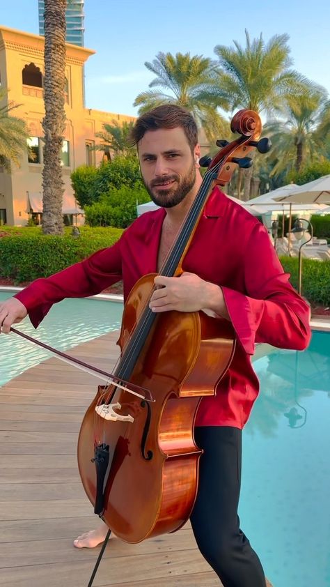 HAUSER | I am Titanium 💪🎻🔥 | Instagram Cello Photo, Cello Photography, Hauser Cello, Itunes Card, Johnny Depp Pictures, Cello Music, Handsome Prince, New Photo Download, Charlie Hunnam