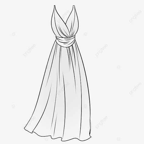 clipart,wedding dress,skirt,line drawing,formal dress,wedding clipart,drawing clipart,line clipart,dress clipart,skirt clipart,wedding dress clipart Elements Of Design Line Dress, Formal Dress Drawing, Line Drawing Wedding, Golden Wedding Dress, Plain White Dress, Wing Drawing, Sewing Clipart, Dress Clipart, Wedding Drawing