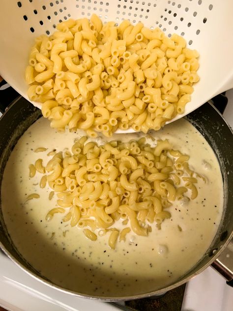 Ina Garten's Overnight Mac and Cheese Recipe With Photos | POPSUGAR Food Ina Garten Mac And Cheese Overnight, Ina Garden Macaroni And Cheese, Overnight Mac And Cheese, Ina Garten Mac And Cheese, Comfort Food Sides, Food Sides, Fresh Bread Crumbs, Ina Garten Recipes, Mac Cheese Recipes