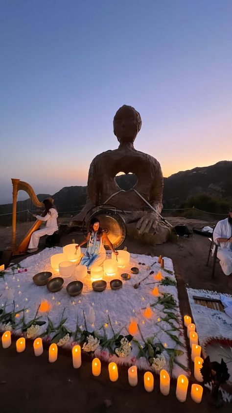 Soundbath Aesthetic, Sound Bath Aesthetic, Soundbath Healing, Winter Hotel, Wellness Festival, Sound Baths, Fool Moon, Zen Corner, Mystical Decor