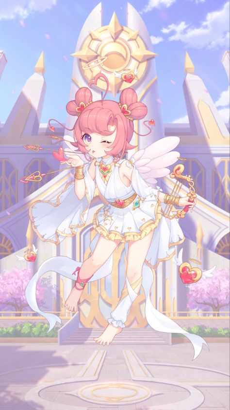 Magical Girl Outfit, Witch Characters, Angel Drawing, Anime Monsters, Anime Accessories, Angel Art, Anime Angel, Monster Girl, Kawaii Art