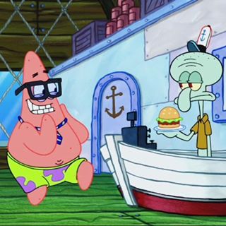 Spongebob Photos, Patrick And Squidward, Anime Tv, Nickelodeon Spongebob, Spongebob Funny, Tv Icon, Patrick Star, Sponge Bob, Deep Blue Sea