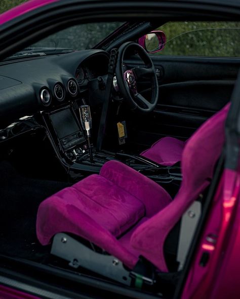 Jdm Car Interior, Jdm Interior, Raw Aesthetic, College Core, Polo Gti, Custom Muscle Cars, Car Mods, Car Projects, Car Ideas