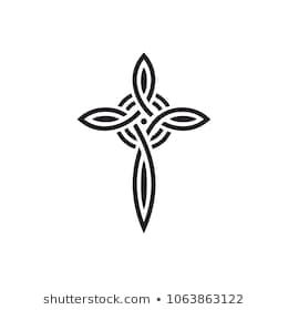 Celtic Cross Tattoo Feminine, Celtic Cross Drawing, Irish Cross Tattoo, Celtic Cross Tattoo For Men, Cross Logo Design, Small Celtic Tattoos, Celtic Cross Tattoo, Cross Tattoo On Hand, Trinity Knot Tattoo