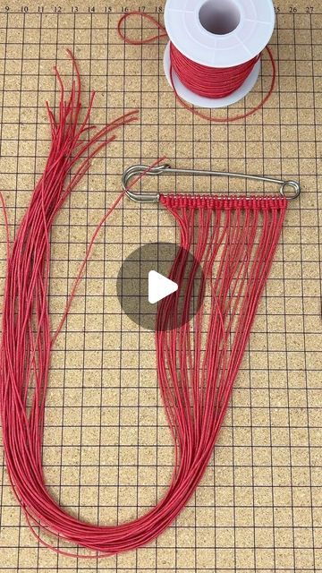 Large Safety Pin Crafts, Safety Pin Diy, Safety Pin Art, Safety Pin Crafts, Diy Safety, Large Safety Pin, Macrame Patterns Tutorials, Pin Ideas, Pin Art